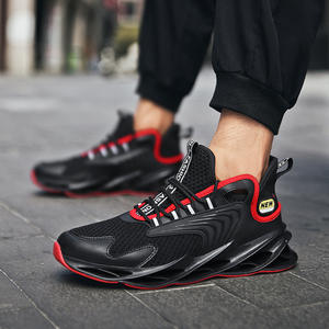 รองเท้าวิ่งเทรนด์ลำลองสำหรับผู้ชาย รุ่นสปริง/ซัมเมอร์ 2026 ผ้าถักแบบ Fly-Weave ระบายอากาศได้ดี ไซส์ใหญ่ - Product Image 4