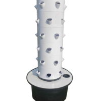 Système de culture hydroponique verticale d'intérieur de grande taille pour légumes, tour de culture hydroponique verticale