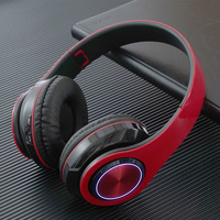 Headset Gaming Nirkabel Lipat Stereo Dinamis B39 dengan Indikator LED Bercahaya, Tahan Air IPX-4, Latensi Rendah untuk Perjalanan