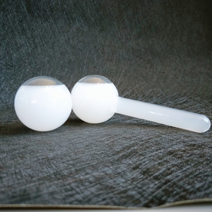 El Mejor Precio de vidrio de masajeador de color blanco hielo globo con Anti-Congelación de líquido dentro - Product Image 3