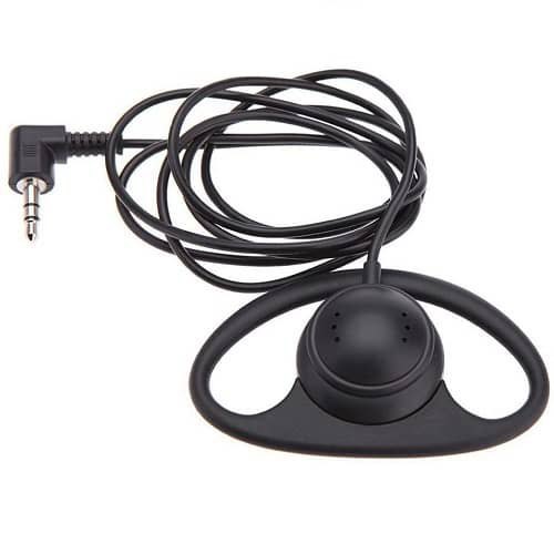 D1001 For Un Solo Uso 3.5mm Stereo Headset Wired Music Earphones & Jack for Tourists Walkie Earphones Guide for Better Tourism
