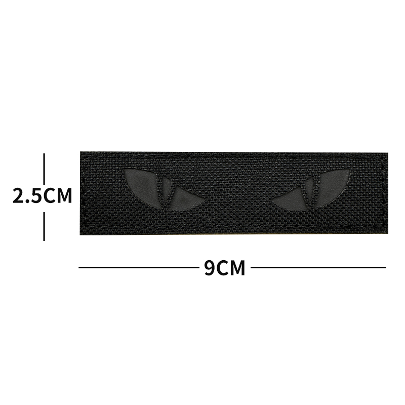 Occhi di gatto - Base nera Occhi neri