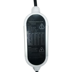 Nhà máy SAE j1772 loại 1 240V cắm điện IP65 có thể điều chỉnh hiện tại 8A 12A 13A 16A xách tay điện sạc xe hơi EV sạc - Product Image 4