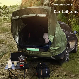 Car Rear Roof Outdoor Camping Equipment <b>Canopy</b> Extension <b>Tent</b> Sunshade Sun Protection Thickened Rainproof Lightweight 1Kg - Product Image 4