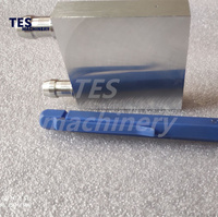 Bloc de refroidissement à eau fin personnalisé haute puissance pour système de refroidissement liquide à eau en aluminium TEC Peltier