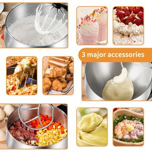 Sokany 269 Chất Lượng Cao Bột Nhào Máy Thực Phẩm Mixer Mini Đứng Mixer Xử Lý Thực Phẩm - Product Image 4