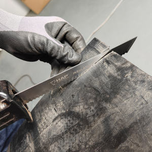 HAP Durable 9 pouces en acier inoxydable matériau souple coupe <span class=keywords><strong>sabre</strong></span> lame de scie pour matériau d'isolation mural en coton insonorisé - Product Image 4