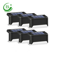 Lampes led solaires étanches pour le jardin, modèle mis à niveau, avec panneau solaire, luminaire d'extérieur, idéal pour une clôture, un plancher ou des escaliers, nouveauté 2020
