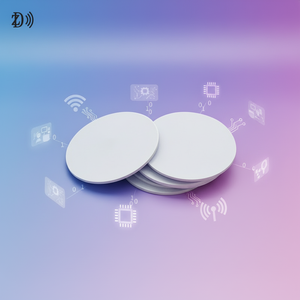 맞춤형 크기 및 모양 인쇄 NFC 태그 NTAG215 PVC <span class=keywords><strong>RFID</strong></span> 코인 토큰 (게임용, 인터랙티브 장난감, 캐릭터 인식) - Product Image 2
