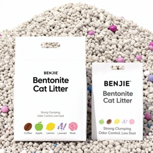 เบนจี้ BJBCT122203 ทรายแมวเบนโทไนต์แบบเม็ดสีเทา  ย่อยสลายได้ตามธรรมชาติ  ลดฝุ่น  ดูดซับดี  จับตัวเป็นก้อนเร็ว  บรรจุถุง 5กก./10กก. - Product Image 1