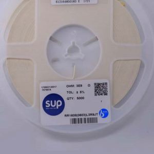 Bulk Discount RR1608 0603L3R9JT 0603 1608 Resistors Chip Resistors SMD Resistors 3.9ohm 5% 1/10W Thick Film Resistor - Product Image 1