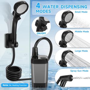 6000mAh Electric Camping Pump Rechargeable Portable <b>Hand</b> <b>Shower</b> Head for Outdoor Camping Bathing Water - Product Image 5