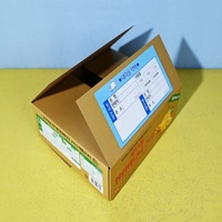 Boîtes d'emballage pliables pour pain et toasts en carton ondulé recyclé, personnalisées, certifiées FSC, ISO9001, ISO22000