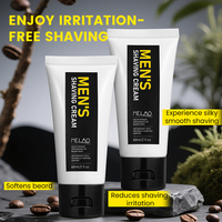 Crema de Afeitar 3 en 1 para Hombre, Espuma Alta Personalizada, Pre-Afeitado, Espuma Lujosa, Hidratación Post-Afeitado con Aceite de Argán