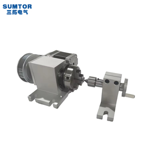 <strong>Mini</strong> <strong>Router</strong> 3 Jaw Chuck K11-100 CNC <strong>Mini</strong> <strong>Router</strong> <strong>Router</strong> Rotary Axis Tailstock 50/65/80/100mm Chuck Thimble for Engraving Machine - Product Image 1