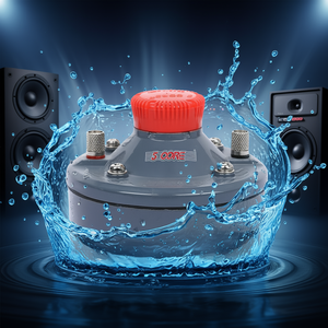 Haut-parleur à compression 5 cœurs D0100HXJRU8 500W de pointe, avec tweeter en aluminium 16 ohms, pour équipement audio - Product Image 2