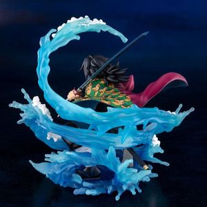 Anime giapponese JUMP <span class=keywords><strong>fumetti</strong></span> 18cm modello figurine da <span class=keywords><strong>collezione</strong></span> statue demone Slayer Tomioka Giyuu Action Figure - Product Image 4