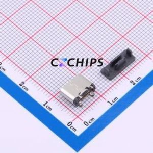 TYPE-609-6.5-T3-5A USB Connector SMD Connector ( Connector Type: Type-C )( Protocol Standard: USB 3.1 )( Gender: Female ) - Product Image 2