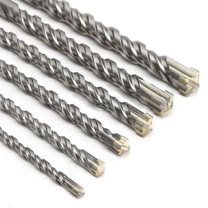 160mm 전기 해머 드릴 비트 5/6/8/10/12/14/16mm 카바이드 크로스 텅스텐 강철 합금 SDS 플러스 벽돌 바위 돌 센터 드릴 - Product Image 5