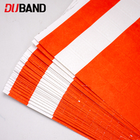 Bracelets jetables en Tyvek inscriptibles, imperméables et résistants aux déchirures, en papier DuPont, pour festivals de musique et événements
