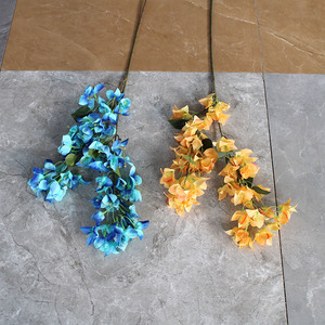 Bougainvilliers artificiels à longues tiges pour l'aménagement paysager des jardins, matériaux floraux pour projets, arrangements floraux pour la décoration des magasins - Product Image 2
