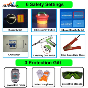 Équipement laser professionnel pour l'industrie technologique, soudeuses laser personnalisées, machine de soudage laser à refroidissement par air - Product Image 2
