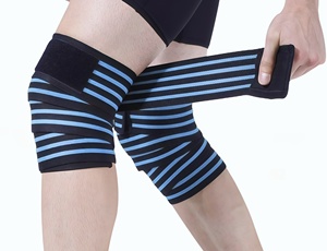 Bandes et enveloppes de soutien élastiques et respirantes pour poignets, en fil de charbon de bambou résistant à l'usure, pour la gym et le fitness, manchon de compression - Product Image 4