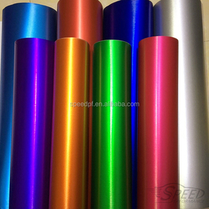 Film Vinyle Adhésif Effet Glacé Rose Pâle Sans Bulles d'Air, Film de Recouvrement de Voiture 3 Couches à Changement de Couleur pour Carrosserie avec Finition Ultra Brillante - Product Image 3