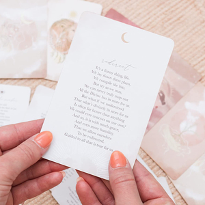 Tarjetas de meditación para mujeres, 36 tarjetas inspiradoras, oráculo de autocuidado positivo, cubierta de reafirmante diario - Product Image 5