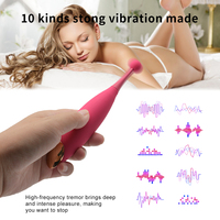 10 Frequenz Starke Vibrations modi Orgasmus Vibrator Stift für Frau Masturbation Klitoris stimulation C-Punkt Reise weiblich