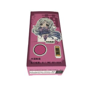 2025 tùy chỉnh Mini Màu Hồng Kid của búp bê đồ chơi gấp quà tặng đồ chơi gói hộp giấy với trong suốt rõ ràng cửa sổ vật nuôi - Product Image 3