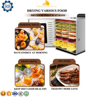 6 8 10 Trays Hete Verkoop Thuisgebruik Voedsel Droog Machine Mini Voedsel Droger Dehydrator Drogen Machine Groente En Fruit drogen Machine