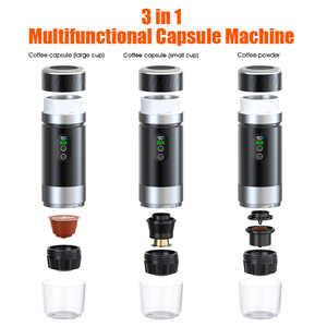Cafetera Espresso Portátil de Mano con Calentamiento Automático, Recargable por USB-C, 20 Bares, Compatible con Café Molido y Cápsulas <span class=keywords><strong>Nespresso</strong></span> - Product Image 3