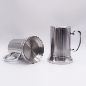 Jinwan thép không gỉ pint Tankard 450ml bia cốc bia cốc - Product Image 3