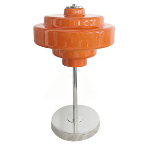 Contemporary Design Conch Glass Desk Lamp with Metal Base Night <strong>Light</strong> <strong>Table</strong> Lamp - Product Image 1