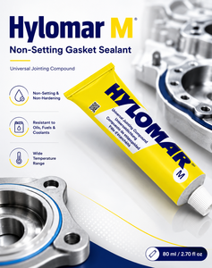Hylomar M Scellant d'<span class=keywords><strong>étanchéité</strong></span> en uréthane polyester 80g, composé de jointage non durcissant pour l'<span class=keywords><strong>étanchéité</strong></span> des joints métalliques, plastiques, à brides et filetés - Product Image 6