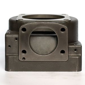 Pièces de pompe hydraulique à bille à trois voies en fonte sur mesure de l'usine de Ningbo, raccords de fonderie sous pression neufs QT-500, garantie 1 an - Product Image 1
