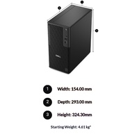 Computadora de Escritorio Dell Precision 7 PW7T1260 para Modelado 3D con IA, Edición de Video, Estación de Trabajo Gráfica, Ultra7 265, RAM DDR5, SSD + HDD