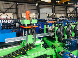 آلة تشكيل لفائف الخرسانة المسلحة الأوتوماتيكية مع ألواح فولاذية مدمجة، آلة تشكيل أرضيات ميتالكون، عوارض فيجاسيرو، قضبان سقف - Product Image 3