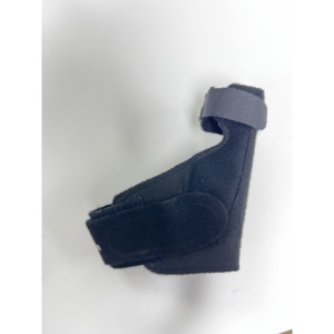 Attelle de pouce respirante en velours, aluminium malléable, ambidextre, T1 14-18cm, T2 18-22cm, pour stabilisation de la tendinite et de la rhizarthrose - Product Image 2