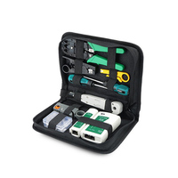 Kit d'entretien d'ordinateur, outils électroniques pas cher pour la gestion de réseau rj45 lan, sacoche et outils de raccordement