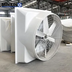 Larger Air Volume Industrial Roof Mount frp Ventilation Exhaust Fan for Factory Workshop