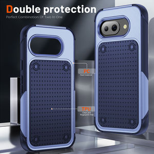 Funda de teléfono para <span class=keywords><strong>Google</strong></span> Pixel 9A 8A 8Pro 7A 7Pro Funda de TPU + PC de doble capa gruesa anticaída - Product Image 5