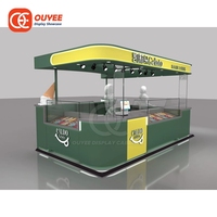 Support d'affichage LED robuste pour bar à café, service ODM, aménagement de café en plexiglas