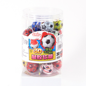 巨型软糖批发球形水果味糖果甜软可咀嚼OEM/ODM廉价瓶装糖果适合聚会 - Product Image 3