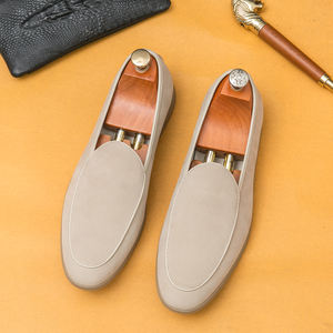 Vendita all'Ingrosso Nuove Scarpe da <span class=keywords><strong>Uomo</strong></span> Primavera Estate in Pelle Scamosciata Effetto Ghiaccio con <span class=keywords><strong>Tacco</strong></span> Inclinato, Scarpe da Barca Stile Yacht, Mocassini Casual da <span class=keywords><strong>Uomo</strong></span> - Product Image 3