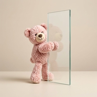 Mini peluche personnalisée à faible MOQ, jouet en peluche en forme de boisson café