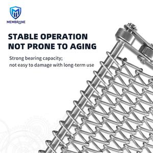 Convoyeur <span class=keywords><strong>à</strong></span> œufs en acier inoxydable 304 316, maille métallique, Cintas Transportadura De Huevos, convoyeur <span class=keywords><strong>à</strong></span> bande spirale - Product Image 5