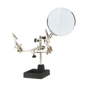 <span class=keywords><strong>Loupe</strong></span> de bureau 2,5X 62 mm avec base à pince <span class=keywords><strong>pour</strong></span> la <span class=keywords><strong>soudure</strong></span>, la réparation électronique et l'artisanat - Product Image 3