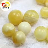 Prix de gros Ambre naturel INDONÉSIEN Pierre brute naturelle Perles d'ambre russe naturel pour bracelet d'ambre